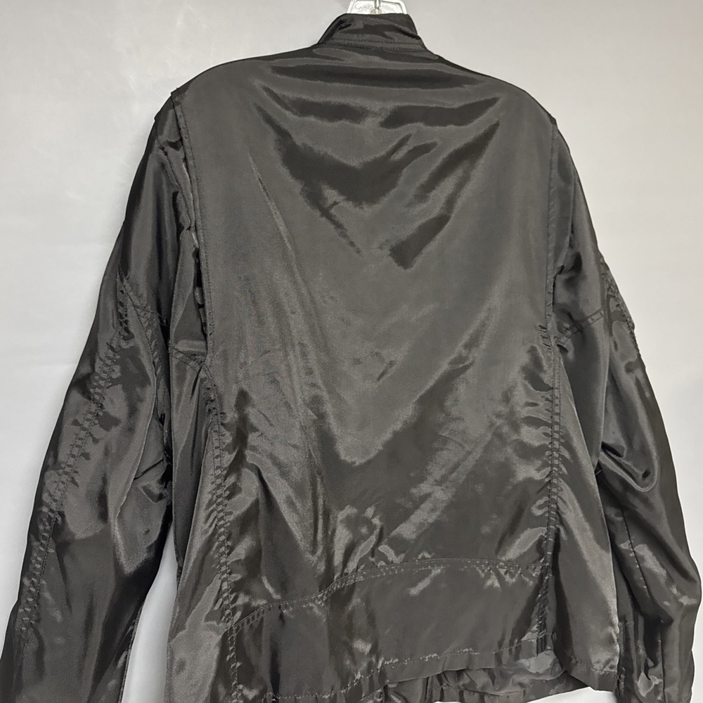 Schott NYC Nylon Cafe Race Jacket - Men's 3XL - Rain Windbreaker - Picture 11 of 12